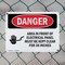 Signmission Electrical Panel Keep Clear Danger Sign, Plastic, 10in W x 7in L, 2PK OS-2PACK-DS-P-710-L-1030 - alternate 5